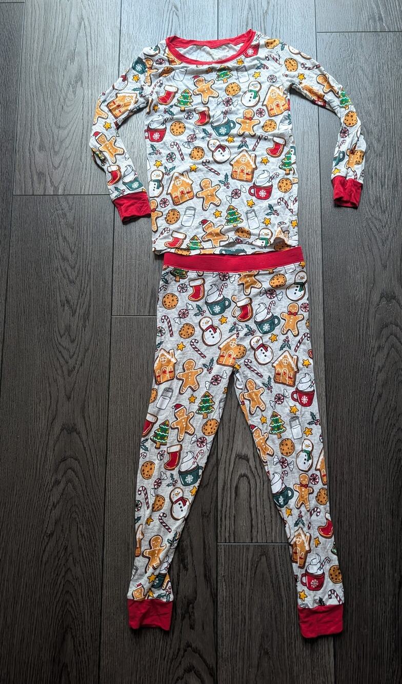 Little Sleepies Holiday Treats Bamboo Pajama Set, 4t